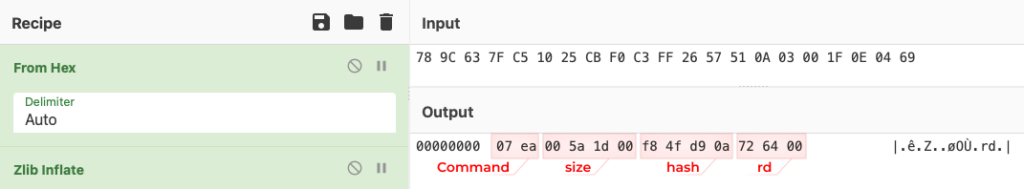Basin information is then sent by the server in return